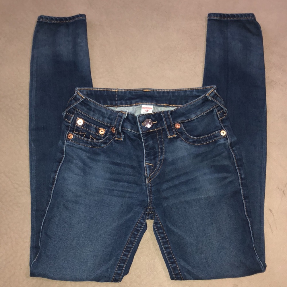 True Religion jeans- super skinny size 25